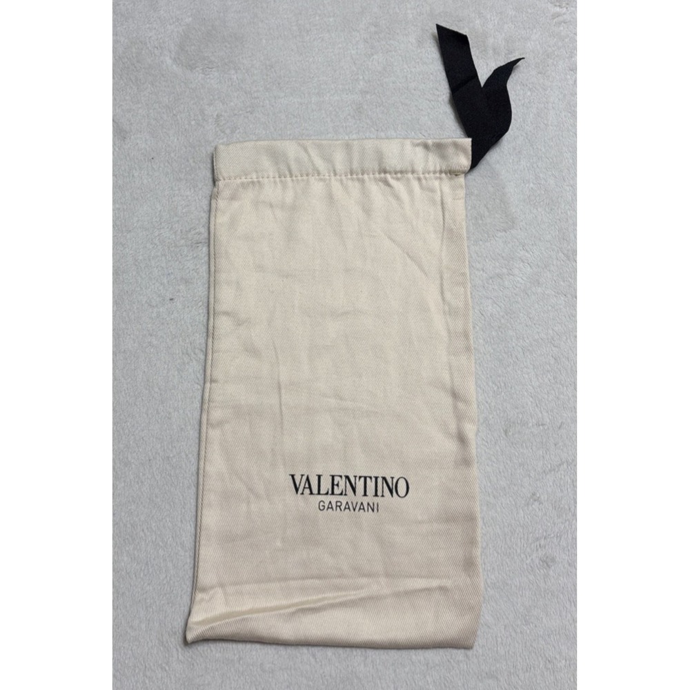 Valentino Garavani Logo Dust Storage Bag Ivory 12" x 7"